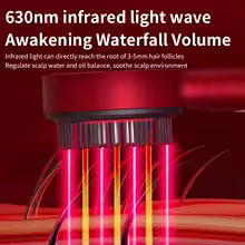 Scalp Massage Comb – Red Light Hair Therapy Brush
